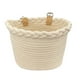 thumbnail image 3 of Cesta infantil para bicicleta, cesta delantera ajustable para llevar bicicletas Blanco lechoso, 3 of 9