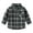 Dark Green, variant on Hiijoy Infant Boys Plaid Print Long Sleeve Shirt Cotton Casual Button Down Shirt, Sizes 1-6