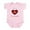 Petal Pink, variant on CafePress - Ima Pos Body Suit - Baby Light Bodysuit, Size Newborn - 24 Months