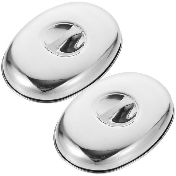 FRCOLOR  Grill Cover Burger Cloche Melting Dome Steamer Lid