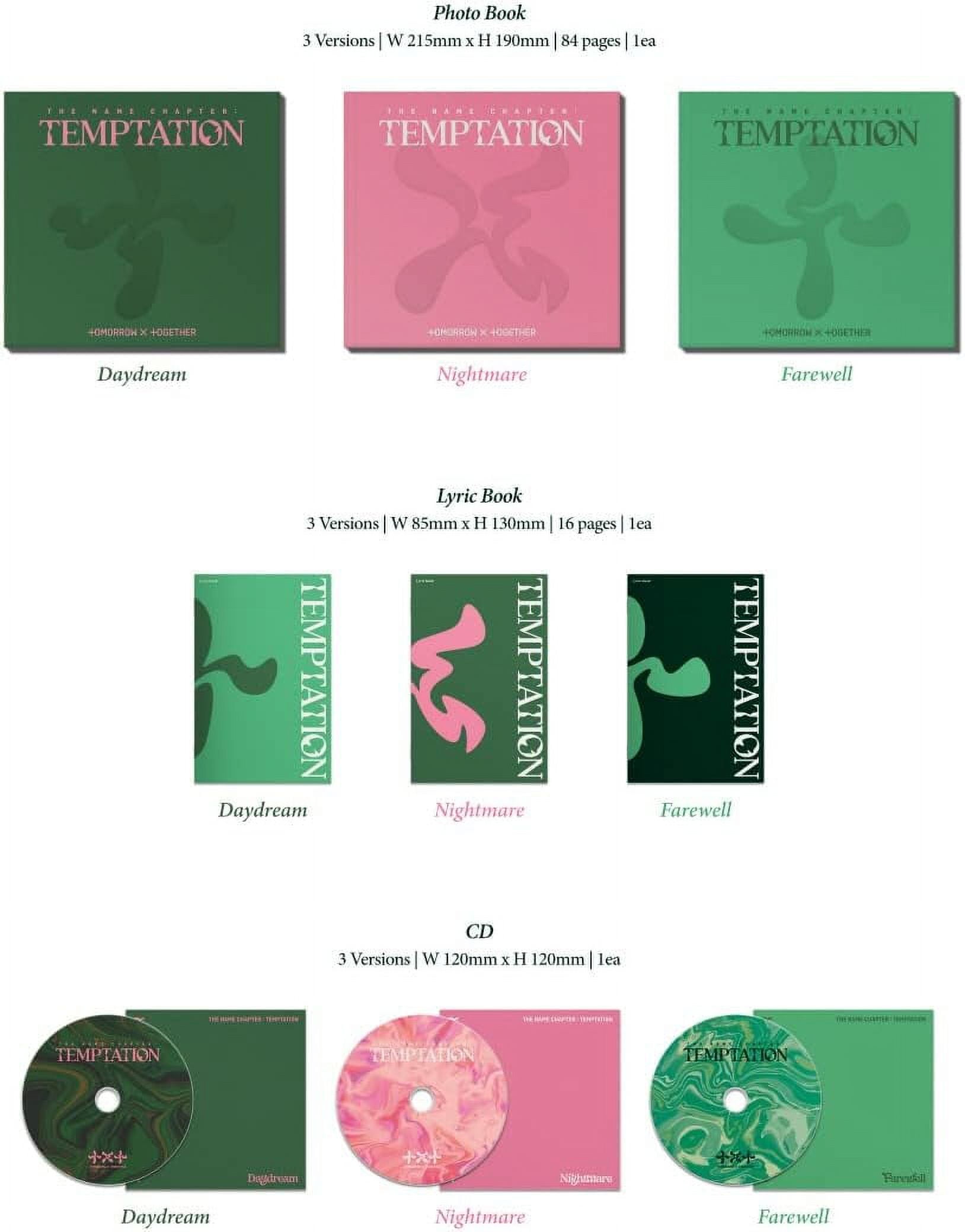 Walmart Exclusive: Tomorrow X Together TEMPTATION Daydream