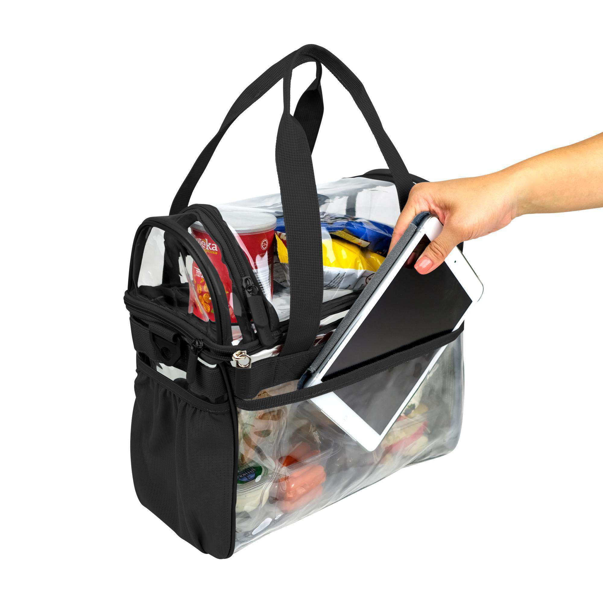 Large Heavy Duty Clear Lunch Bag 2024 ozogama.lt