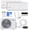 6,000 BTU + 12,000 BTU, variant on Klimaire 18,000 BTU 2-Zone 23 SEER2 Heat Pump Wall Mounted Mini Split Heat Pump System (9,000 BTU + 9,000 BTU) - R454B