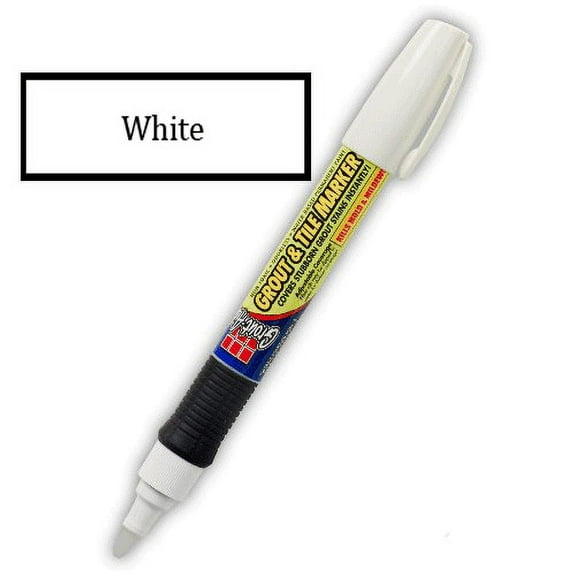 SKM Industries Grout Aide Marker - Fast Drying White