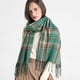 thumbnail image 4 of Bufanda de invierno cálida y gruesa de lujo con diseño de marca estampada para mujer, chal de pashmina de cachemira, bufandas con borlas, bufanda de punto, manta, 4 of 5