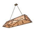 thumbnail image 6 of Meyda Tiffany 111946 Golf 9 Light 60" Wide Linear Pendant - Copper, 6 of 7