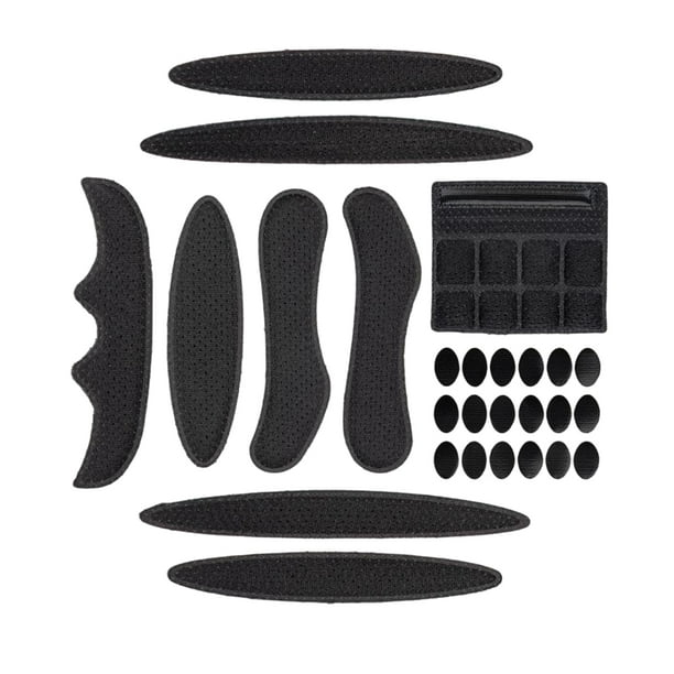 27 piezas de Kits de acolchado de casco de bicicleta Universal para casco de motocicleta, almohadils de espuma de repuesto, juego de almohadils de SM SunniMix Almohadillas de repuesto para gorro de seguridad