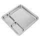 thumbnail image 3 of 1 plato de acero inoxidable plato dividido para el hogar plato de fruta plato de desayuno HOMEMAXS 12839444-MX, 3 of 6