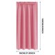 thumbnail image 3 of Uuiauoio Blackout Curtain Panel Solid Color Silk Like Fabric Thermal Insulated Energy Saving Window Drapes for Bedroom Kitchen Style Home Decor, 3 of 5