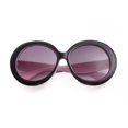thumbnail image 4 of Gafas de Sol ADE WU Oversized Redondas Vintage 60s 70s UV400 Rosadas, 4 of 5