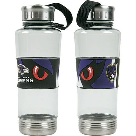 NFL - Baltimore Ravens Water Bottle: 24oz Polycarb Water Bottle