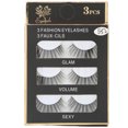 thumbnail image 2 of Pestañas postizas ANGGREK largas y gruesas 3 pares para hombre, 2 of 8