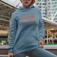 thumbnail image 2 of Touchdown, Football Season Themed Merch Gift, Light Blue Hooded Sweatshirt or Hoodie, 3XL, 2 of 5