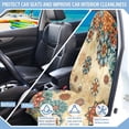 thumbnail image 6 of Uorisanigo Mandala Floral Car Seat Cover Protector Front Seats Only Waterproof Sweat Absorbent Car Seat Towel Cover Universal Fit High Back Seat Covers for Cars Women Men, 6 of 6