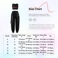 thumbnail image 7 of Alvivi Kids Girls Sleeveless Vest Top with Jogger Pants Sets for Hip Hop Jazz Street Dance Performance Fashion Wear Red 8, 7 of 7