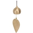 thumbnail image 1 of Campana colgante de hoja que cae de Metal, decoración de campanilla de viento con sonido claro, decoración colgante para exteriores, balcón, porche, interior, 1 of 7