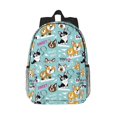 thumbnail image 1 of Disketp Dogs Mochila Escolar de 15 Pulgadas, Mochila Ligera para Estudiantes, Viajes y Trabajo, Cómoda y Resistente para el Uso Diario, 1 of 6