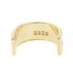 thumbnail image 5 of en apariencia De U Doradas Espaciadoras Decoración Regalos Collar Colgante Decoración 11 mm de oro, 5 of 9