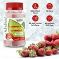 thumbnail image 6 of Health Supplied Vitamin B Complex with Vitamin C Gummies | Natural Strawberry Flavor Gummy, 6 of 8