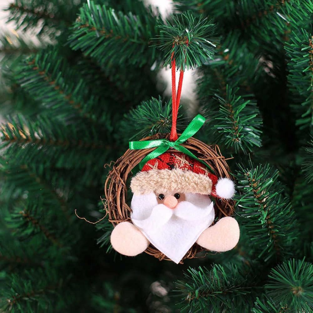 Details about   Merry Christmas Doll Pendant Xmas Tree Hanging Ornament Party Decoration
