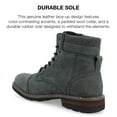 thumbnail image 4 of Territory Mens Yukon Wide Width Tru Comfort Foam Lace-up Cap Toe Ankle Boot, 4 of 7