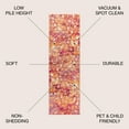 thumbnail image 2 of JONATHAN Y CONTEMPORARY POP 2 x 8 Runner Rug, Modern Abstract - Pink/Orange, CTP108C-28, 2 of 9