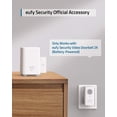 thumbnail image 2 of Timbre adicional con vídeo de seguridad eufy, requiere timbre con vídeo 2K (alimentado por batería) o timbre con vídeo dual, tono de timbre simultáneo, control de volumen, funciona con HomeBase 2/Home, 2 of 3