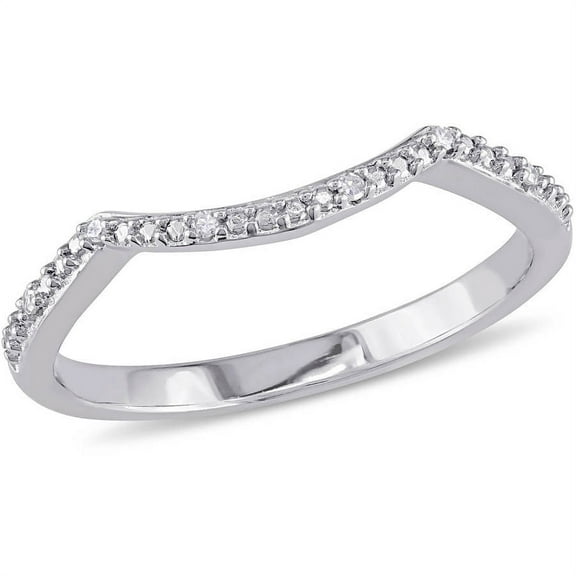 Everly Women's Diamond Sterling Silver Wedding Ring