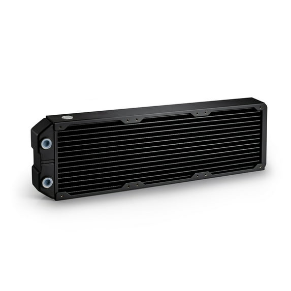 Bitspower Leviathan II 360 SF Radiator with Quad G1/4" Ports (40mm Thickness), Black
