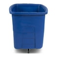 thumbnail image 6 of Toter 16 Cubic Feet 500 lbs. Capacity Heavy Duty Manual Cube Truck - Blue, 6 of 9