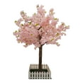 thumbnail image 5 of Artificial Cherry Blossom Trees Light Pink Fake Sakura Flower Pink Sakura Tree, 5 of 11