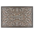 thumbnail image 1 of Backsplash Tile for Kitchen and Fireplace Viola 12 x 18 Metal Mural Iron Rust, 1 of 9