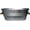 Galvanized, variant on ANHXN Vintage Basin Metal Planter with Handle, Lightweight Indoor/Outdoor Flower Pot with Drainage Hole