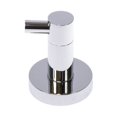 thumbnail image 3 of Tella Round Series 2-Piece Stainless Steel Robe Hook Set in Polished Chrome, 3 of 7