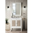thumbnail image 7 of James Martin Vanities E645-V30-3Af Athens 30" Free Standing Single Wood Vanity Set - White, 7 of 7