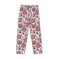 thumbnail image 5 of Xecao Rose Flowers Men's Straight Lounge Pajama Pants: The Ultimate in Comfortable Sleepwear, 5 of 9