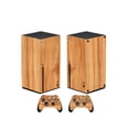 thumbnail image 3 of Mytrix Whole Body Protective Skin for Xbox Series X Console and Controllers, Durable Vinyl Decal Style Skin Stickers for Xbox - Wooden Amber, 3 of 5