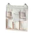 thumbnail image 2 of PoyoKee Over The Door Organizer, Multi Pocket Hanging Storage Bags for Bathroom Bedroom, Foldable Wall Decor Closet Organizer with Rope Mount, 24x18, 2 of 7