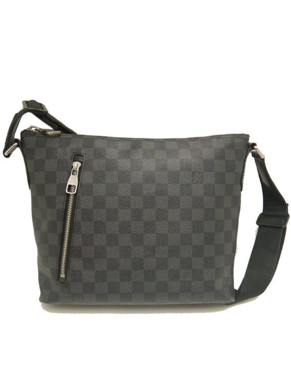 Pre-Owned LOUIS VUITTON Damier Graphite Mick PM N41211 Shoulder Bag Noir Men's 254201
