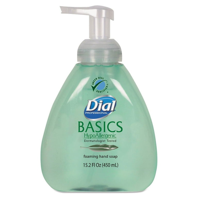 Basics Hypoallergenic Foaming Hand Wash, Honeysuckle, 15.2 oz, 4/Carton Basics Hypoallergenic Foaming Hand Wash, Honeysuckle, 15.2 oz, 4/Carton