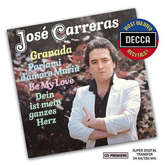 Carreras / Benzi / English Chamber Orchestra - Most Wanted Recitals: Jose Carreras - Granada - Classical - CD