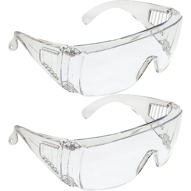 Two Pairs Birdz Eyewear High Impact Safety Glasses, Goggles Fits Over