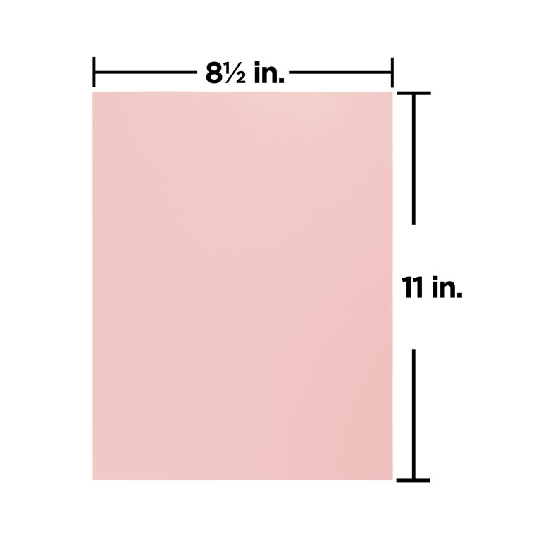 Baby Pink Cardstock Paper