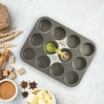 thumbnail image 3 of Range Kleen B14M12 Nonstick Muffin Pan, 12 Cup, 3 of 5