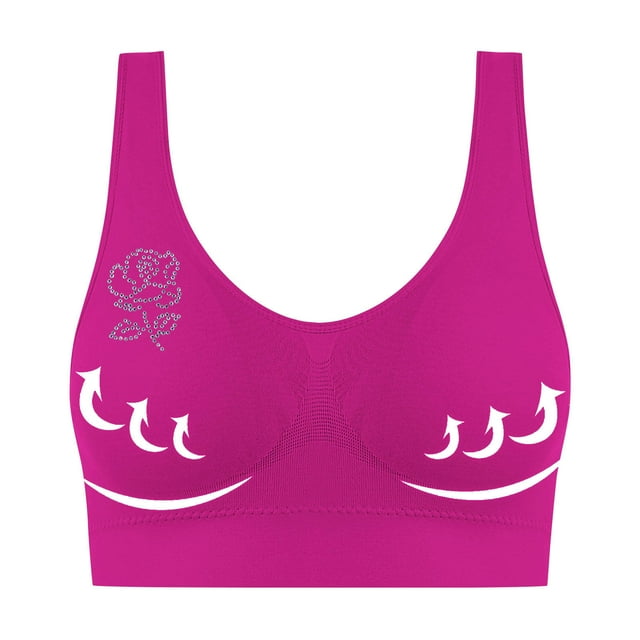 Ladies Traceless Comfortable Wireless Breathable Gathering Bra with Removable Padding for Daily Wear and Sleep