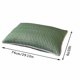 thumbnail image 3 of Funda de almohada ajustable de espuma viscoelástica | Funda de seda de hielo refrescante y transpirable | Núcleo de lactopreno que absorbe el sudor | Sueño Amigable con el Cabello | Lavable, 3 of 6