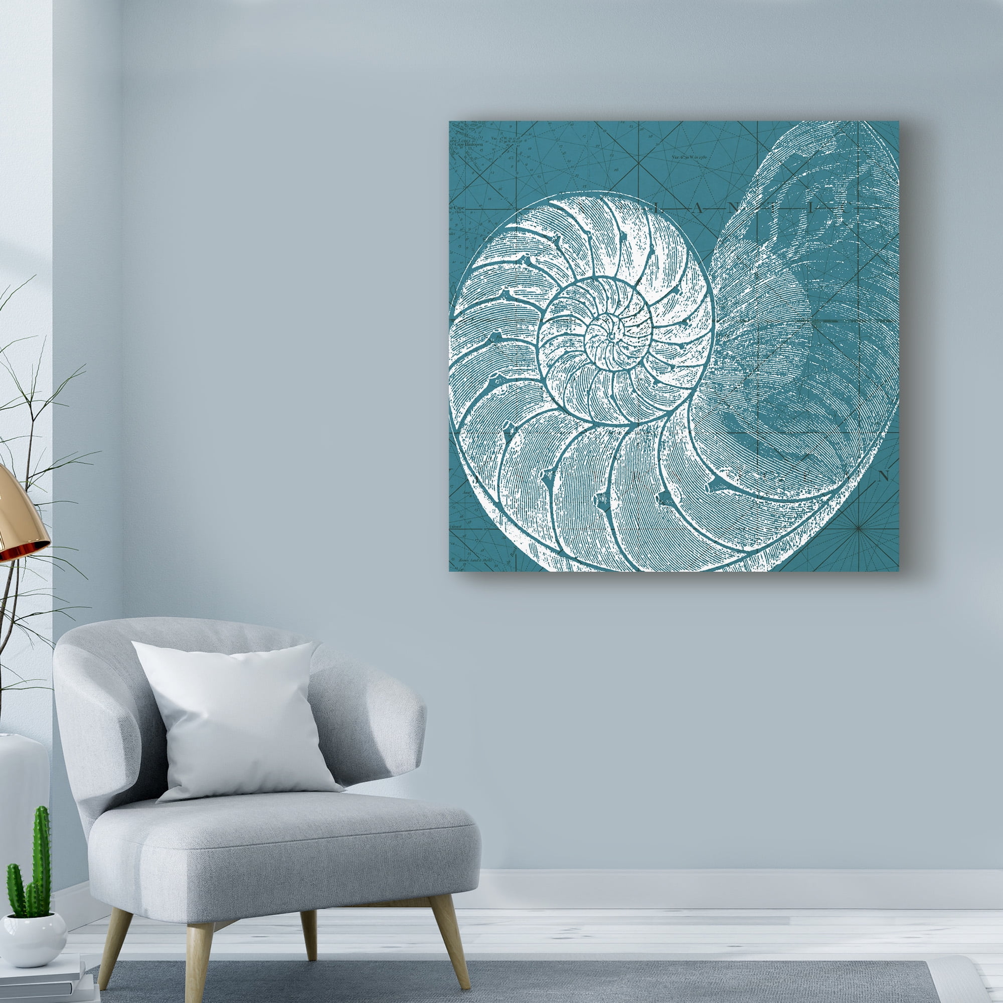 Trademark Fine Art 'Coastal Menagerie VI' Canvas Art by Vision Studio
