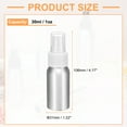 thumbnail image 2 of Botellas de Spray de Aluminio Uxcell de 5 piezas 30ml/1oz Contenedor Recargable de Metal para Alcohol, 2 of 7