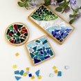 thumbnail image 4 of ziyahi Mosaic Coasters DIY Kit Hand Made Adhesive Colourful for Kid Home Decorative, 4 of 9