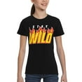 thumbnail image 7 of Ben Azelart Stay Wild Kids T-Shirt 3D Printed Graphic T-Shirts Boys and Girls Short Sleeve Shirts for Youth Kids X-Small, 7 of 7